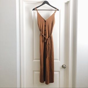 Button Down Jumpsuit